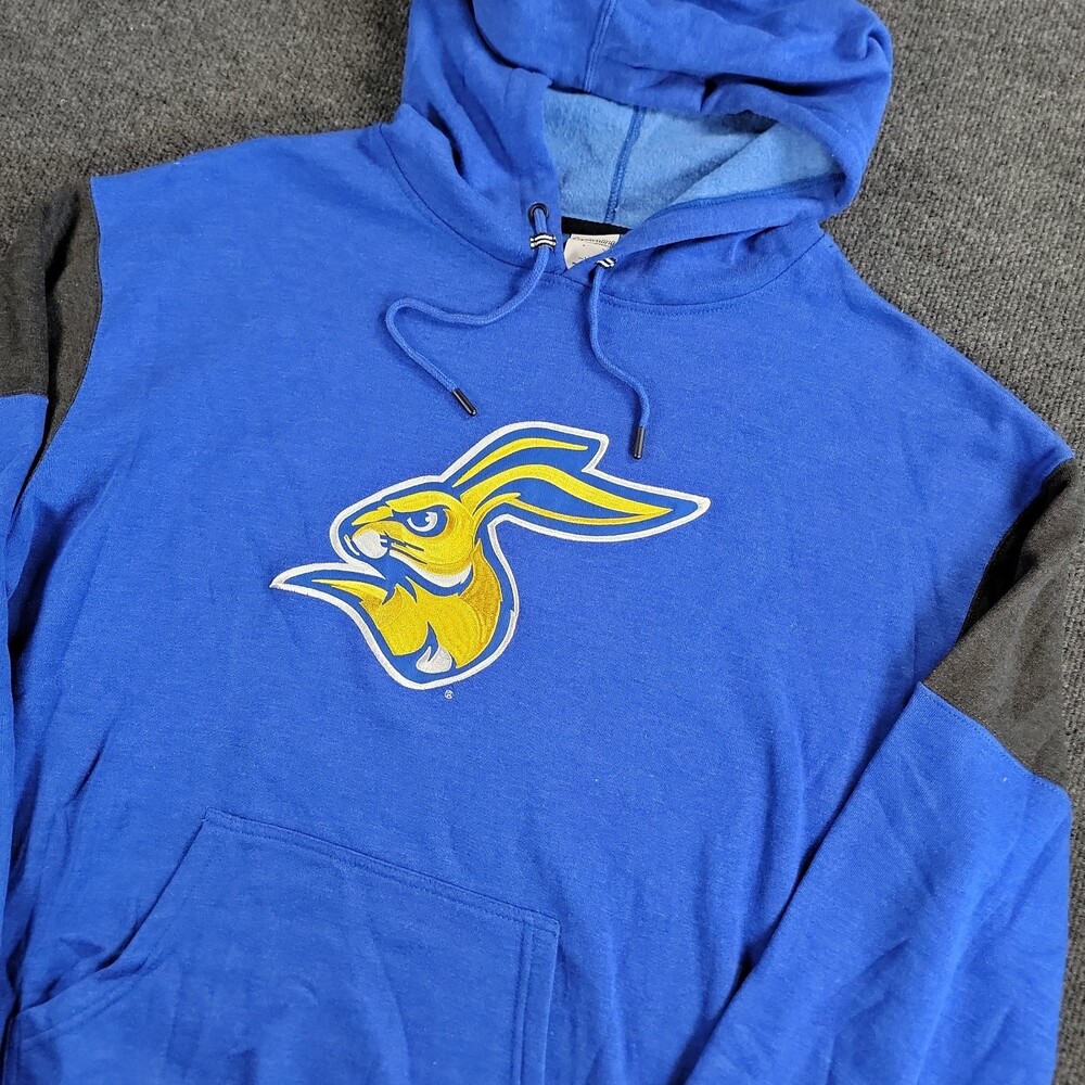 Captivating Apparel XL SDSU Blue/Black Pullover Hoodie With Front Hand...